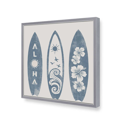 [Color:Polished Chrome], Picture of art in a Polished Chrome frame of the corner