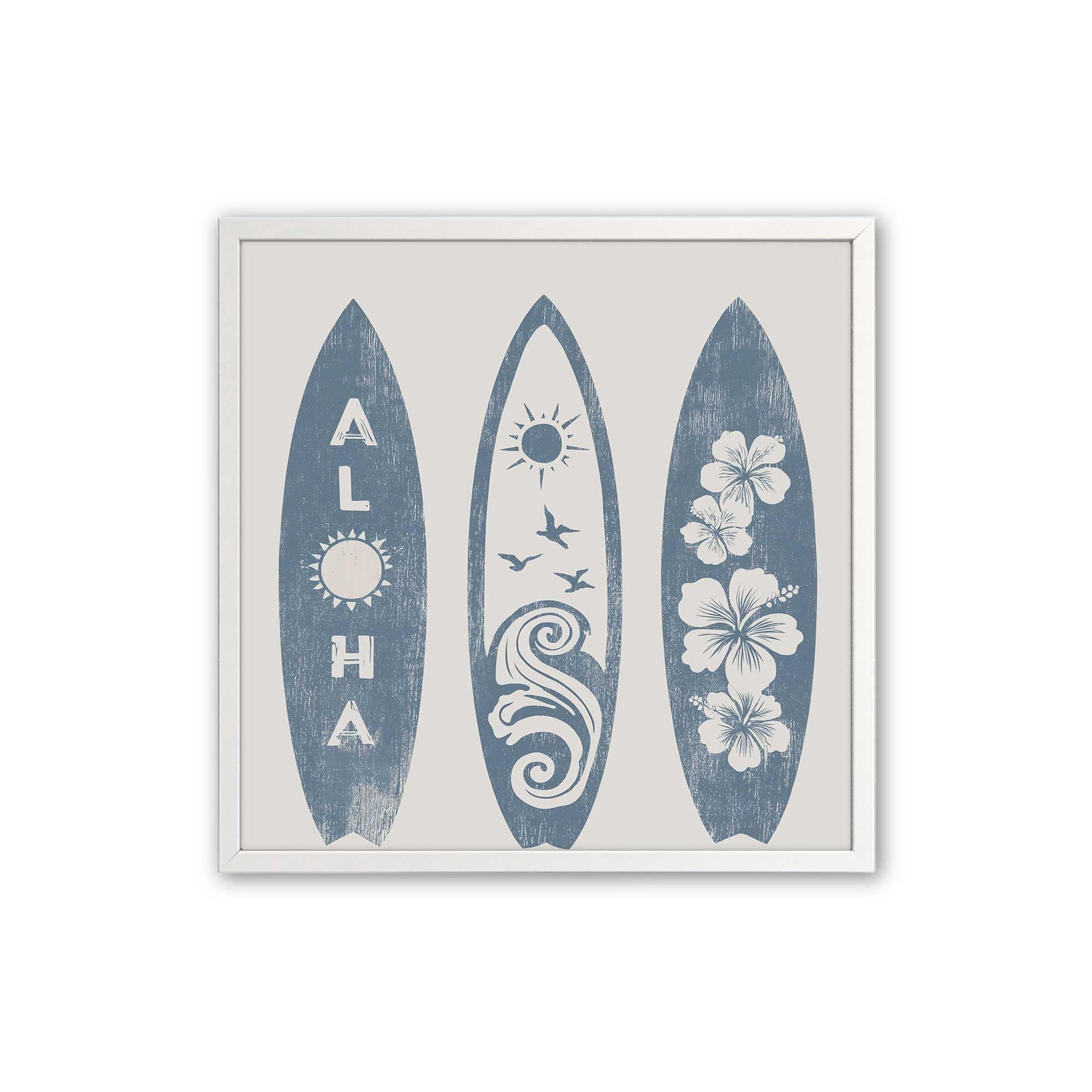 [Color:Opaque White], Picture of art in a Opaque White frame