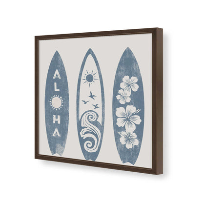 [Color:Espresso], Picture of art in a Espresso frame of the corner