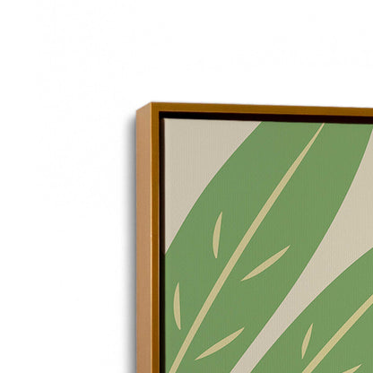 [Color:Polished Gold], Picture of art in a Polished Gold frame at an angle