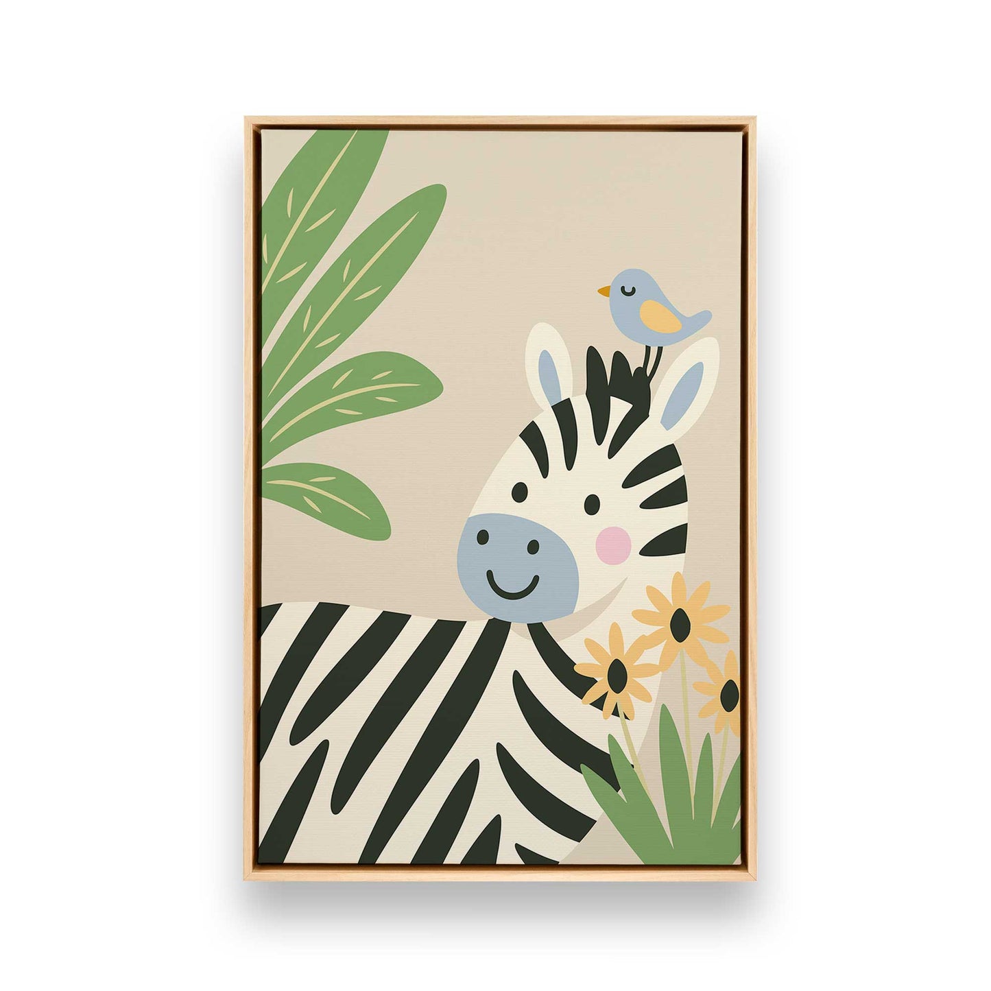 [Color:American Maple], Picture of art in a American Maple frame