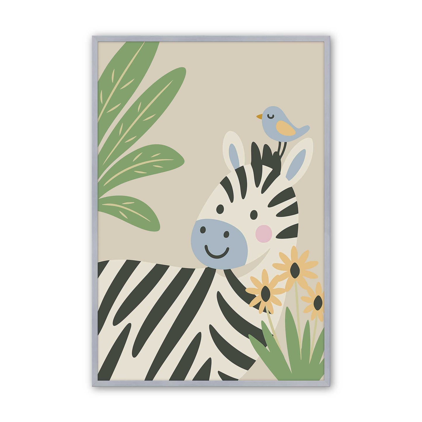 [Color:Polished Chrome], Picture of art in a Polished Chrome frame