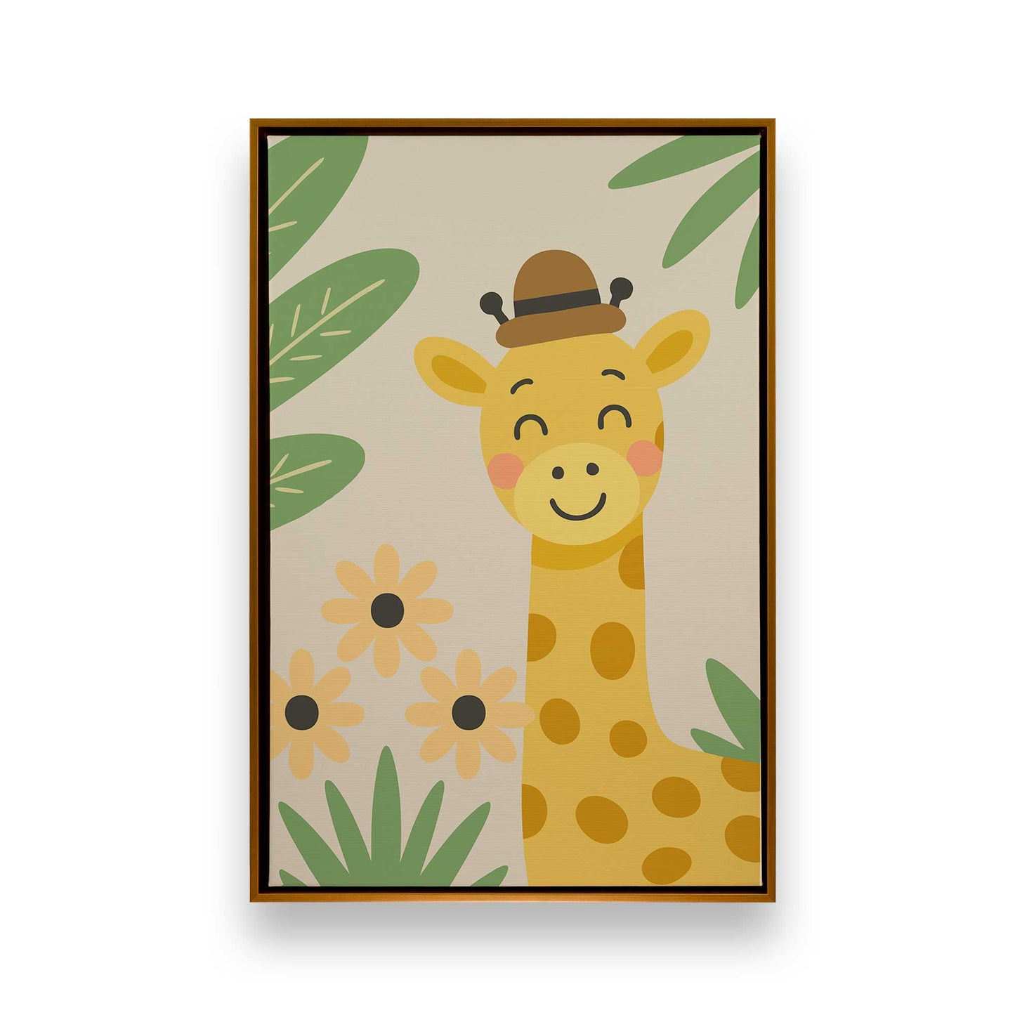 [Color:Polished Gold], Picture of art in a Polished Gold frame