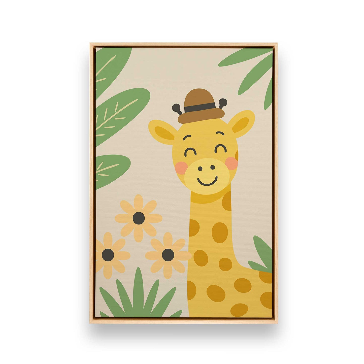 [Color:American Maple], Picture of art in a American Maple frame