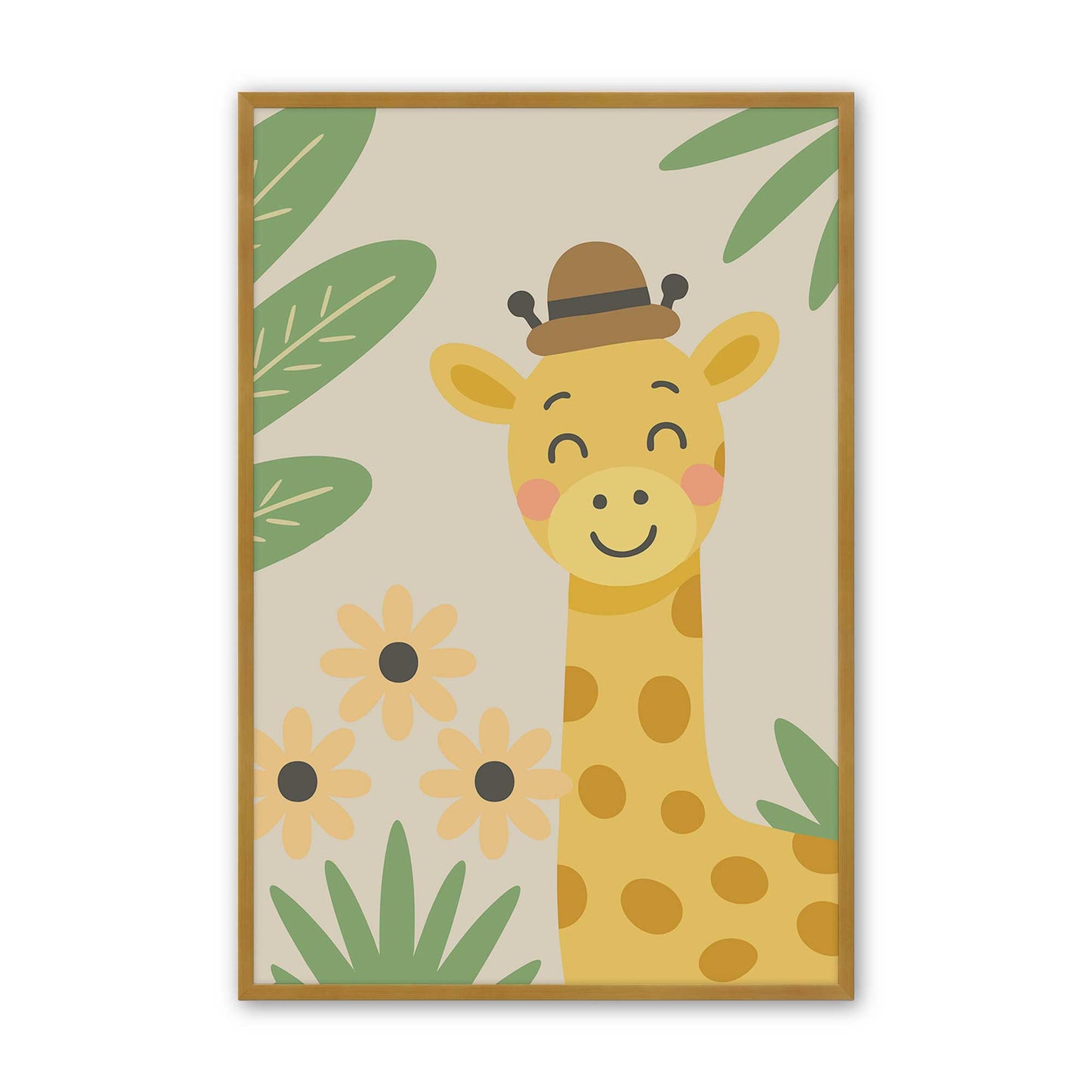 [Color:Polished Gold], Picture of art in a Polished Gold frame