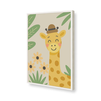 [Color:Opaque White], Picture of art in a Opaque White frame of the corner