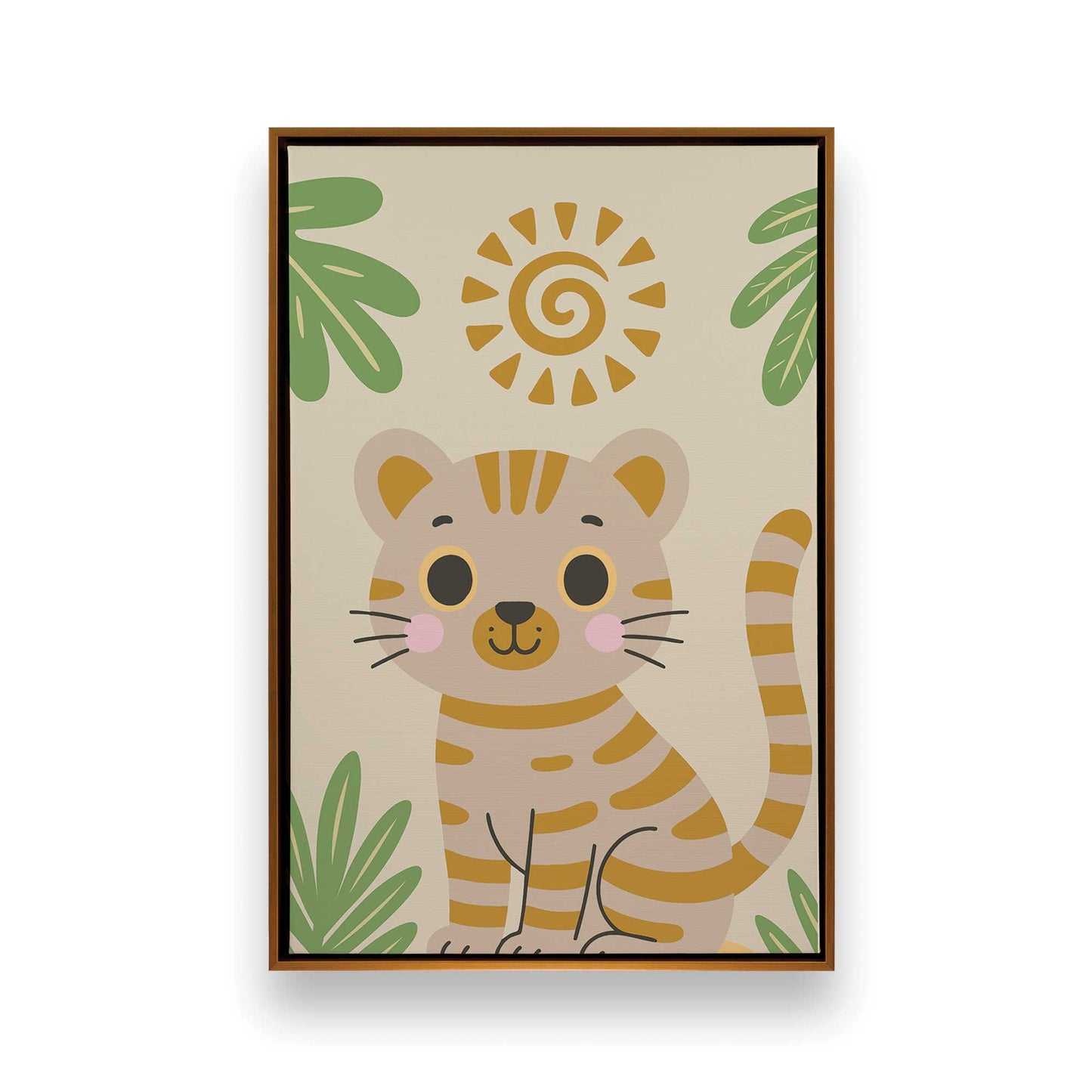 [Color:Polished Gold], Picture of art in a Polished Gold frame
