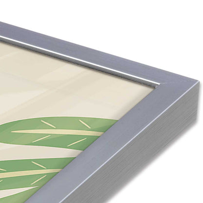 [Color:Polished Chrome], Picture of art in a Polished Chrome frame at an angle