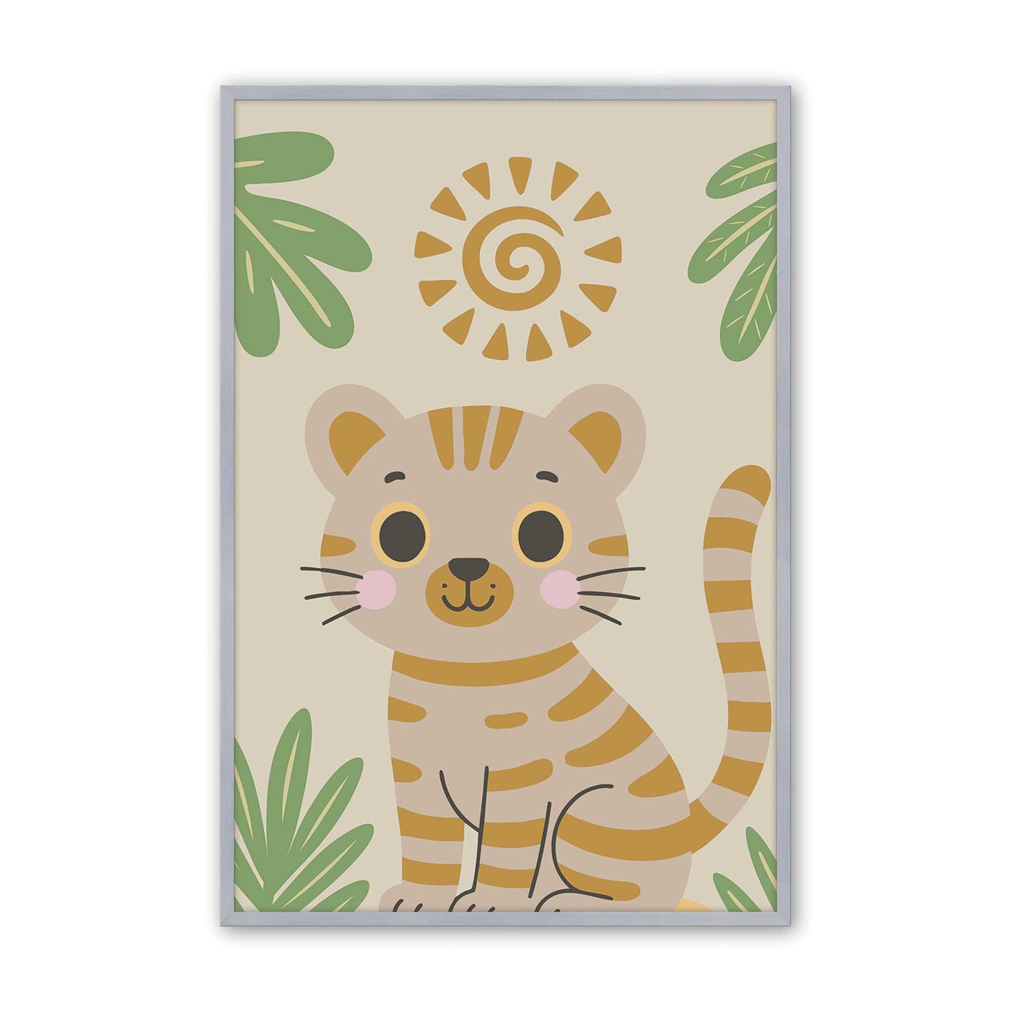 [Color:Polished Chrome], Picture of art in a Polished Chrome frame