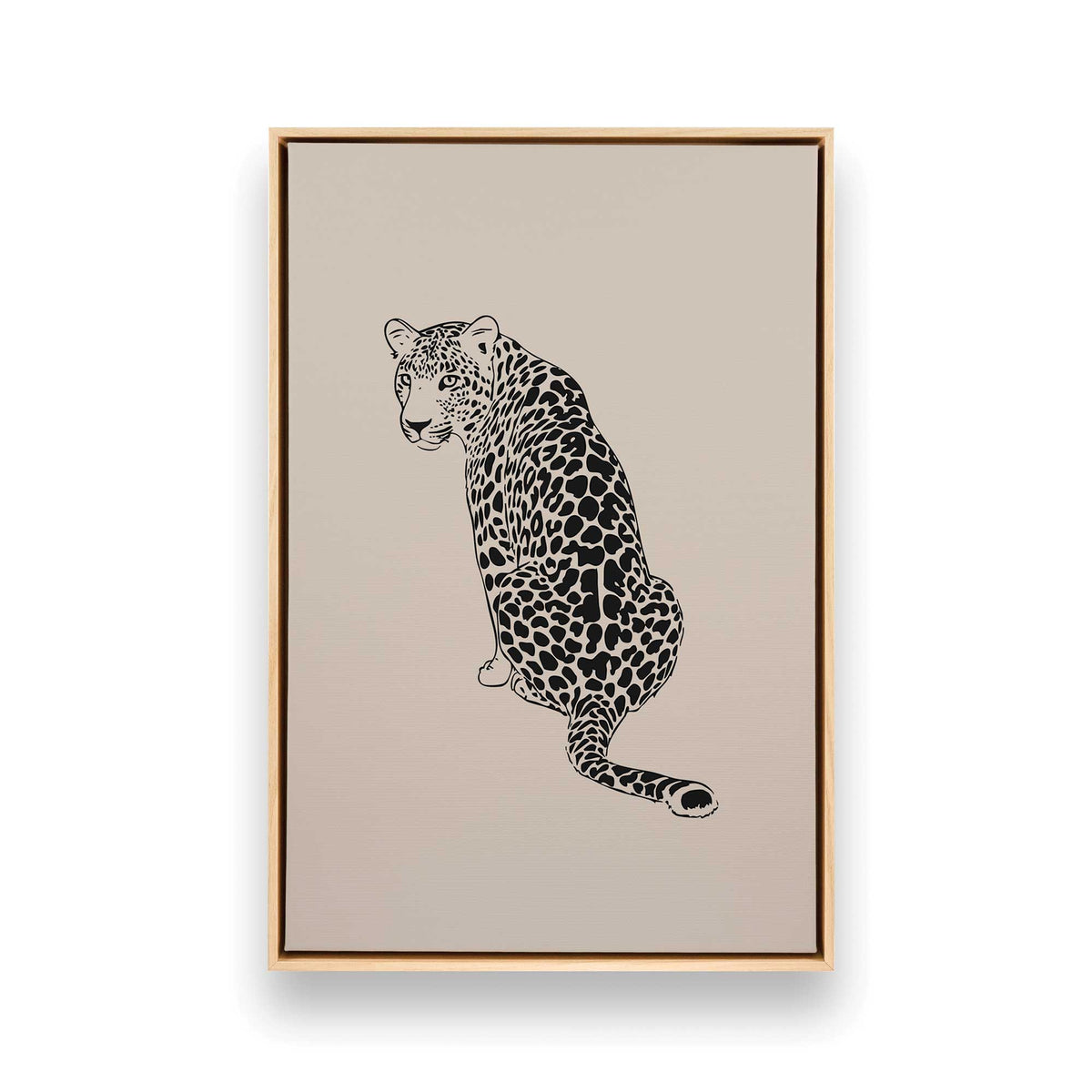 [Color:American Maple], Picture of art in a American Maple frame