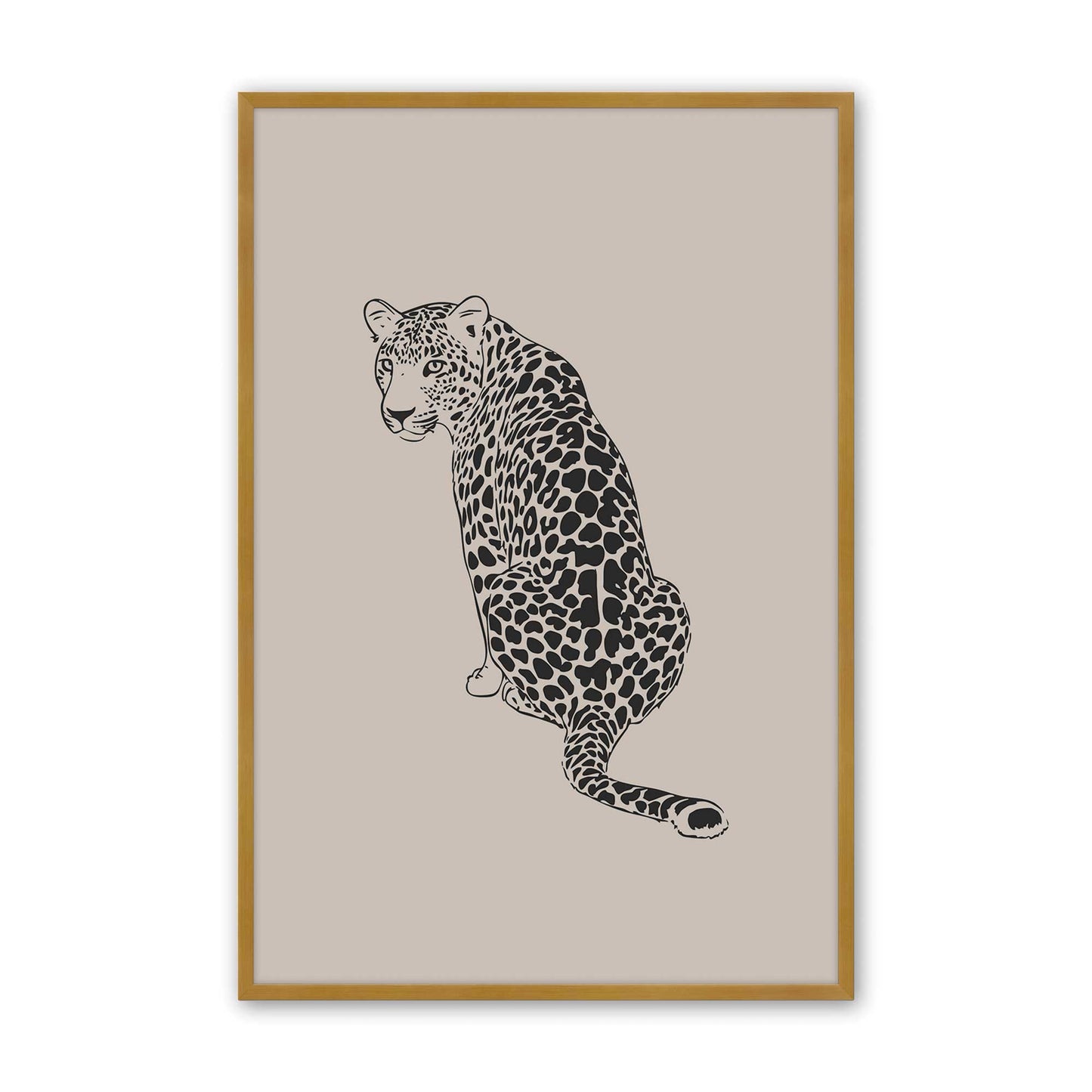 [Color:Polished Gold], Picture of art in a Polished Gold frame