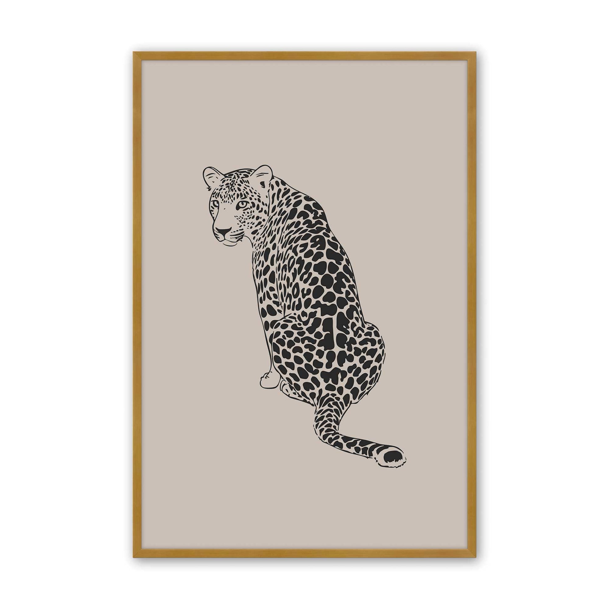 [Color:Polished Gold], Picture of art in a Polished Gold frame
