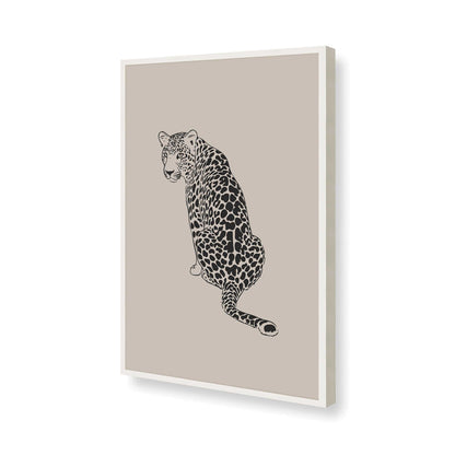 [Color:Opaque White], Picture of art in a Opaque White frame of the corner