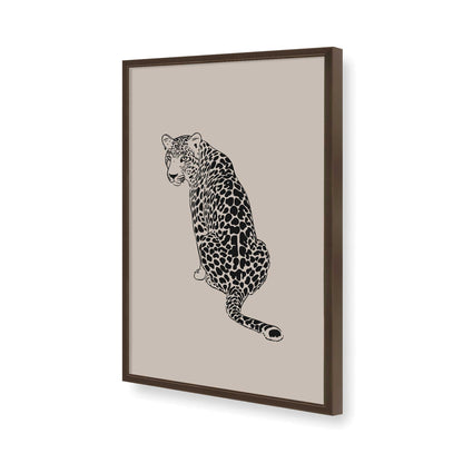[Color:Belvinder Brown], Picture of art in a Belvinder Brown frame of the corner
