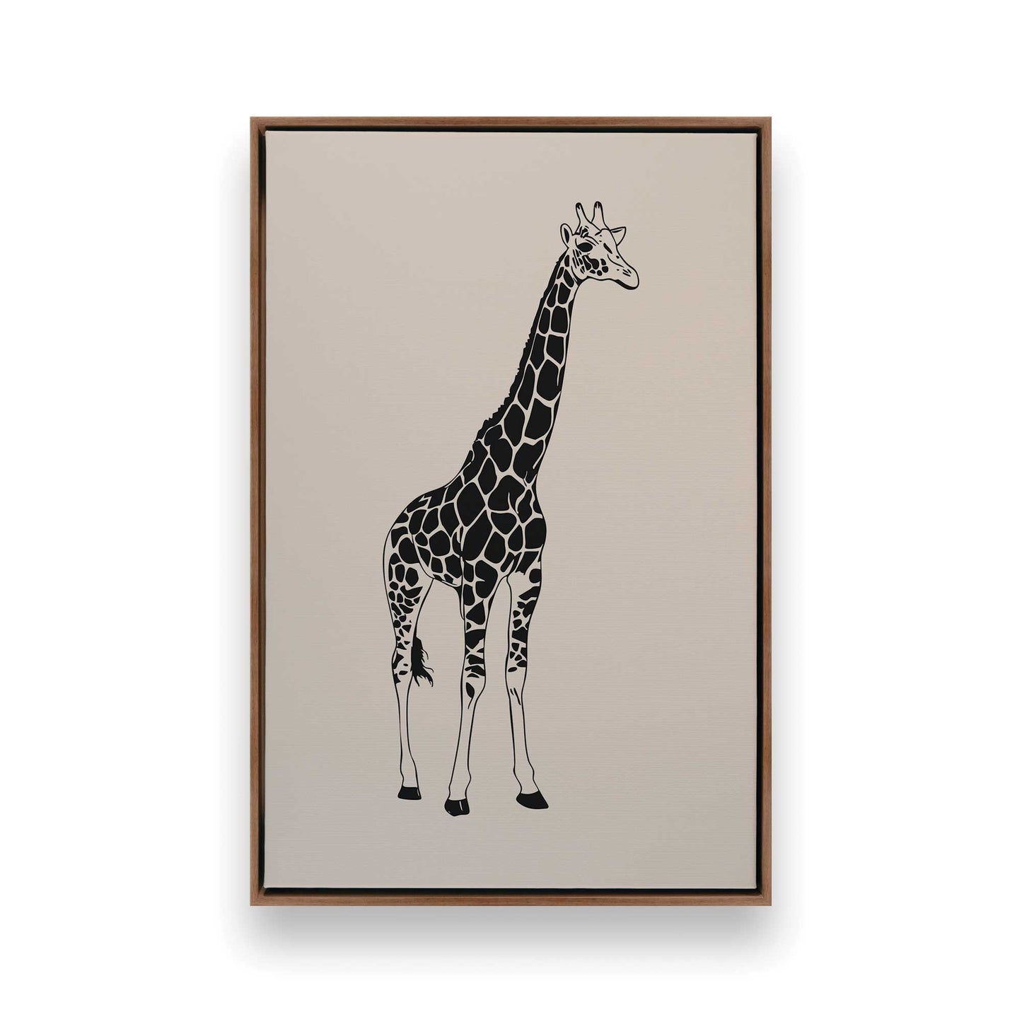 [Color:Walnut], Picture of art in a Walnut frame