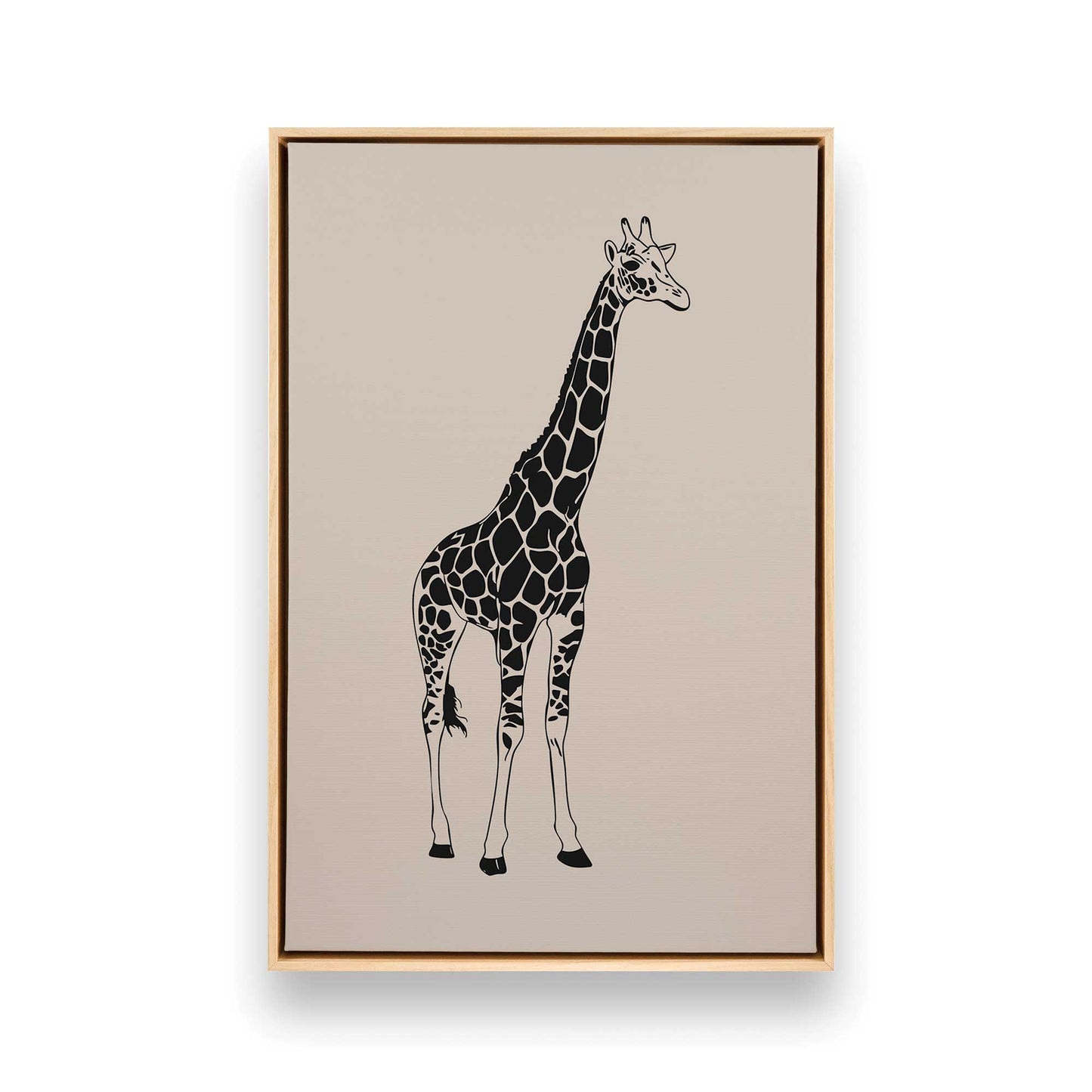 [Color:American Maple], Picture of art in a American Maple frame