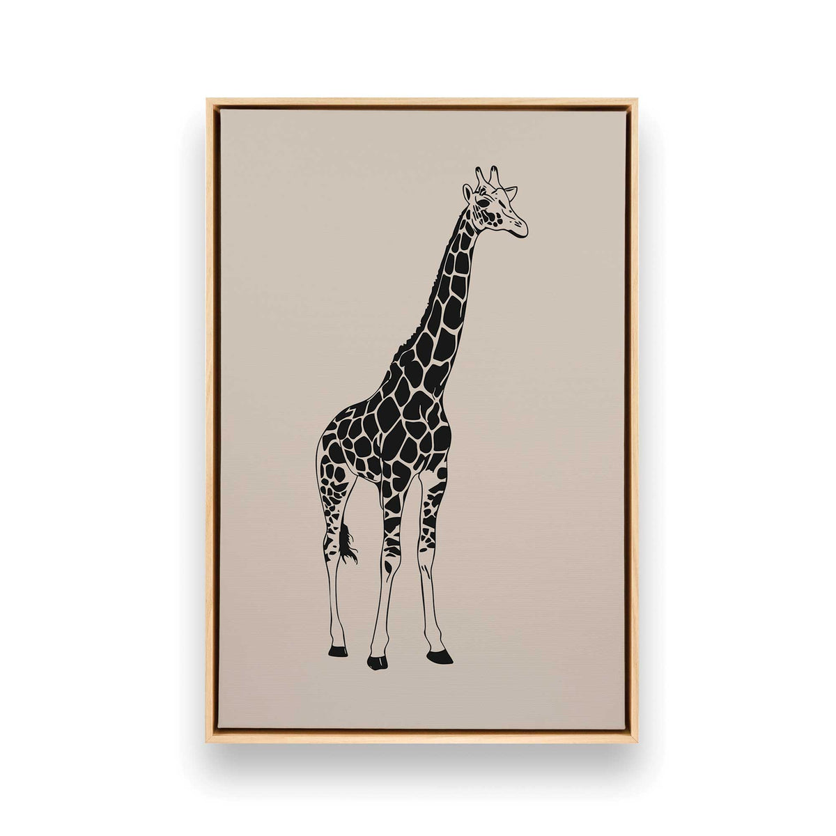 [Color:American Maple], Picture of art in a American Maple frame