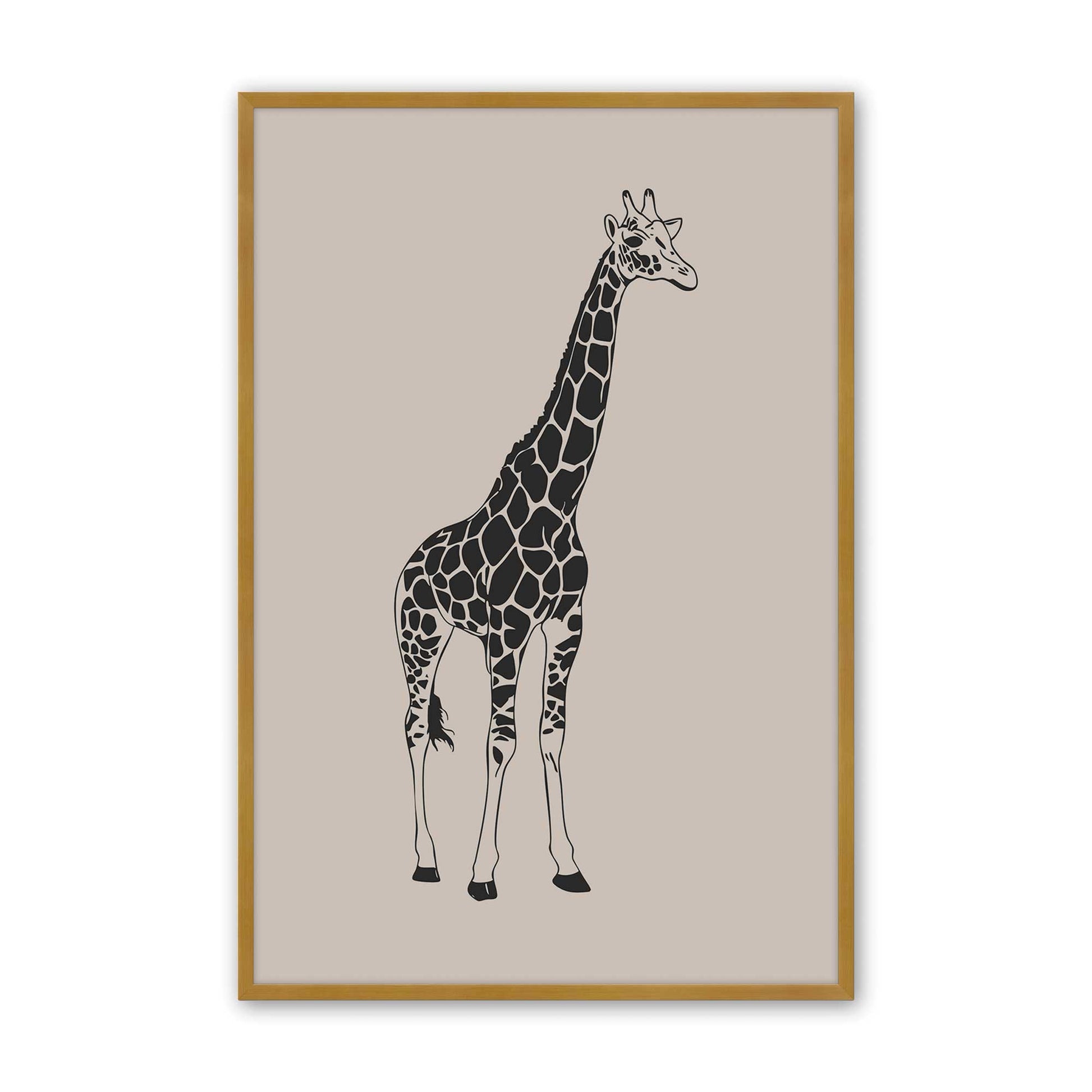 [Color:Polished Gold], Picture of art in a Polished Gold frame