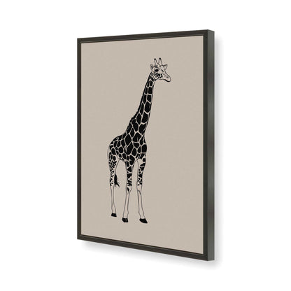 [Color:Satin Black], Picture of art in a Satin Black frame of the corner