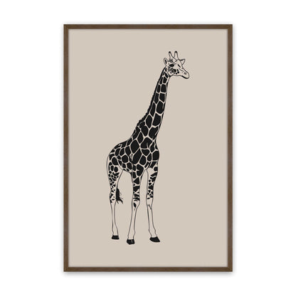 [Color:Walnut], Picture of art in a Walnut frame