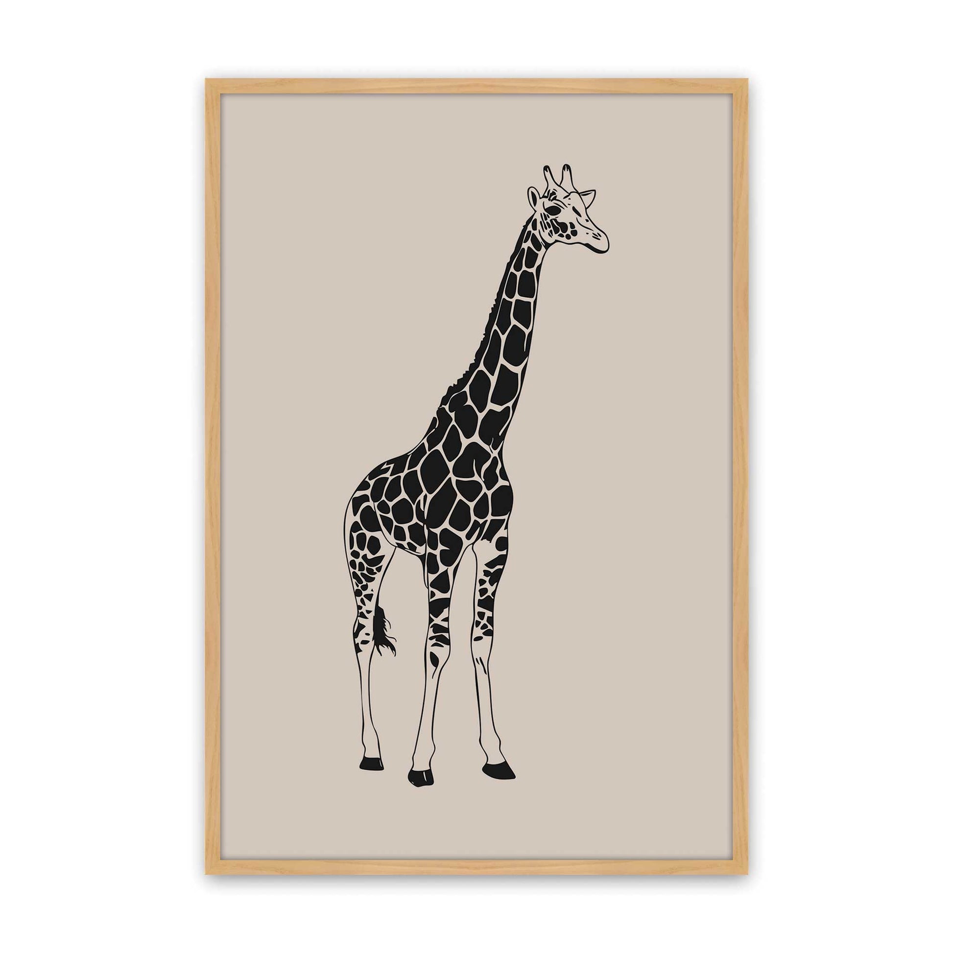 [Color:American Maple], Picture of art in a American Maple frame