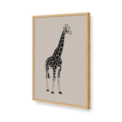 [Color:American Maple], Picture of art in a American Maple frame of the corner