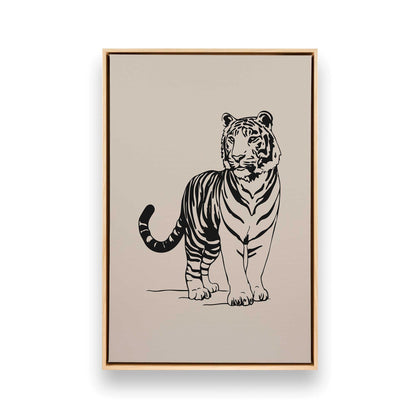 [Color:American Maple], Picture of art in a American Maple frame