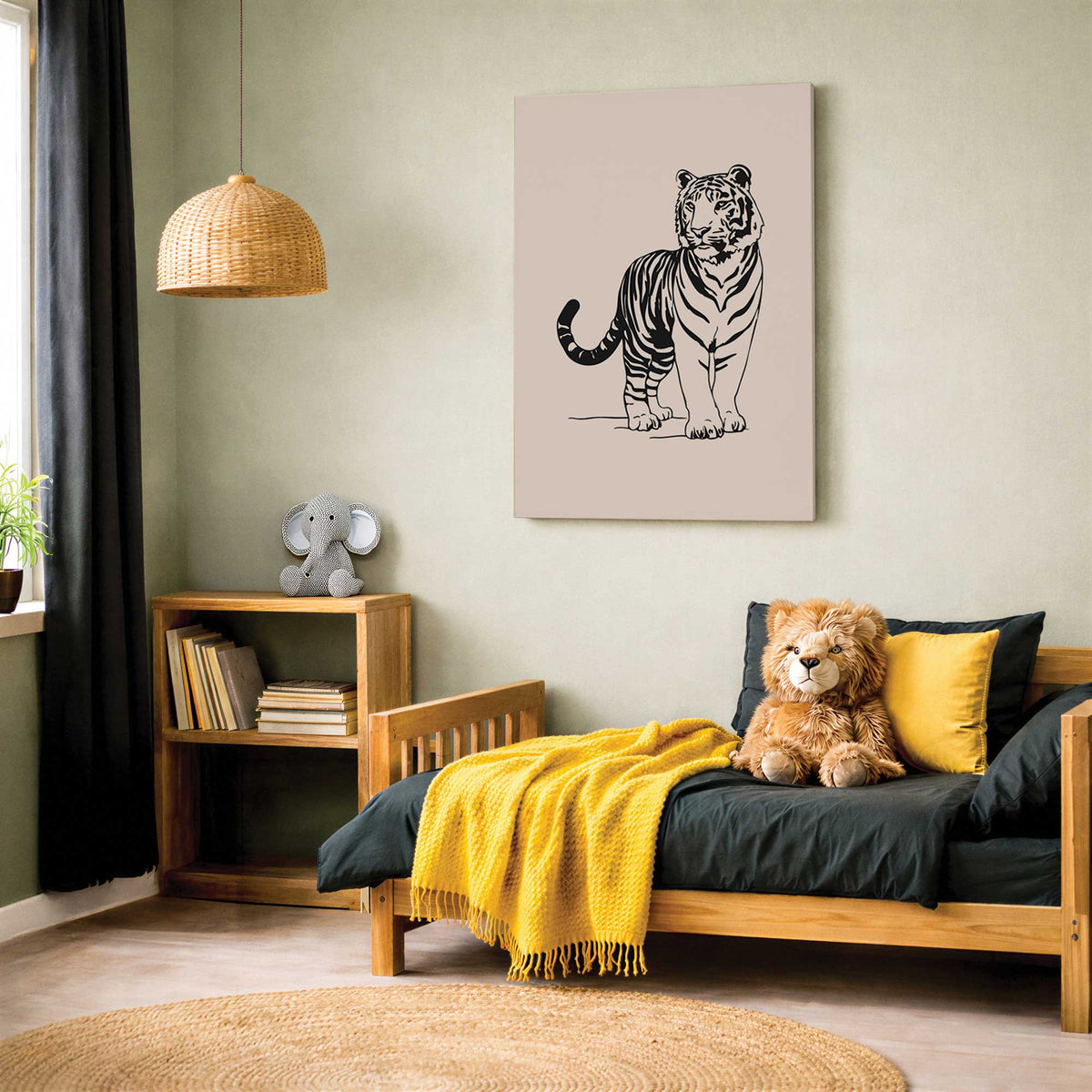 Picture of art in a room