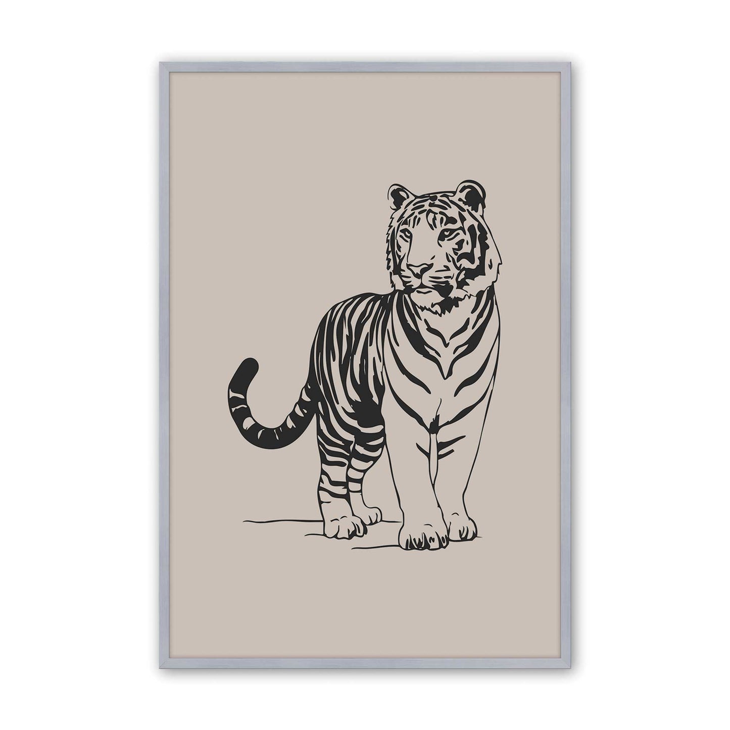 [Color:Polished Chrome], Picture of art in a Polished Chrome frame