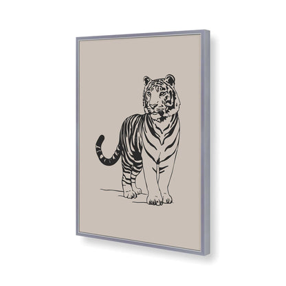[Color:Polished Chrome], Picture of art in a Polished Chrome frame of the corner