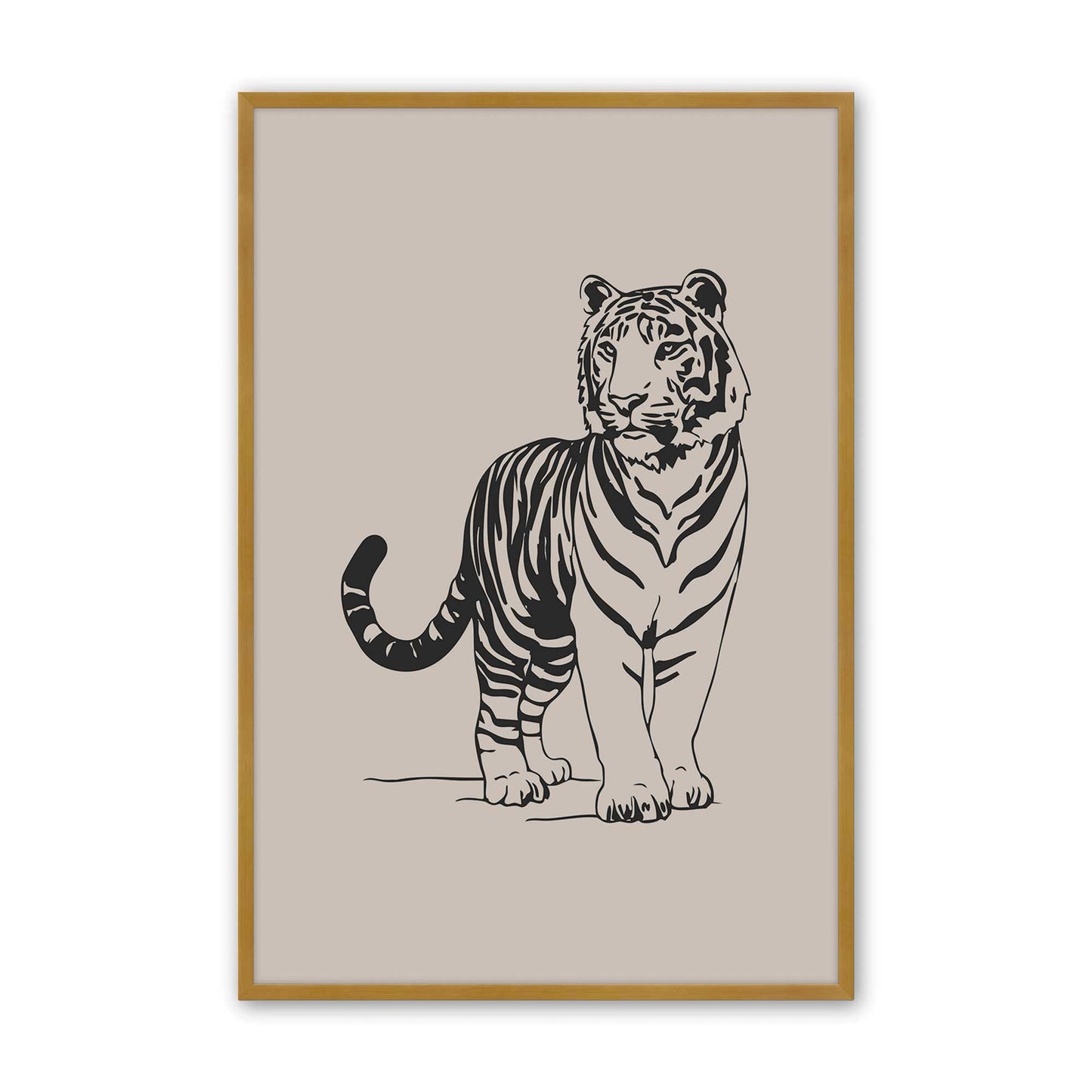 [Color:Polished Gold], Picture of art in a Polished Gold frame
