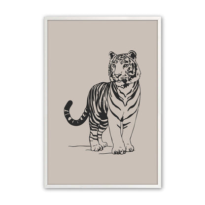 [Color:Opaque White], Picture of art in a Opaque White frame