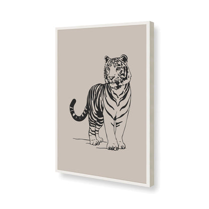 [Color:Opaque White], Picture of art in a Opaque White frame of the corner