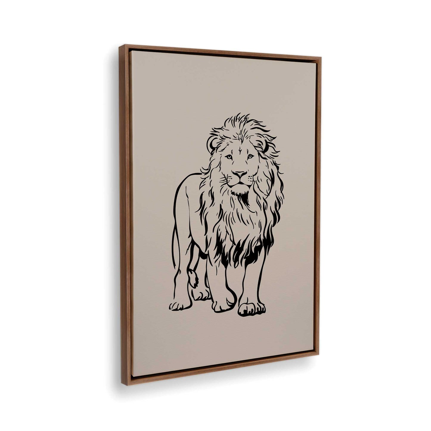 [Color:Walnut], Picture of the corner of the art