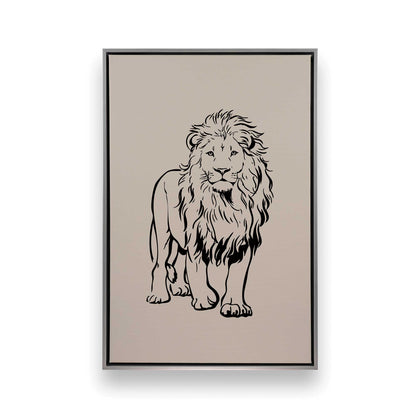 [Color:Polished Chrome], Picture of art in a Polished Chrome frame