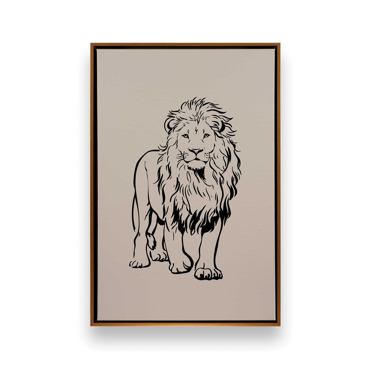 [Color:Polished Gold], Picture of art in a Polished Gold frame