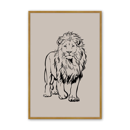 [Color:Polished Gold], Picture of art in a Polished Gold frame