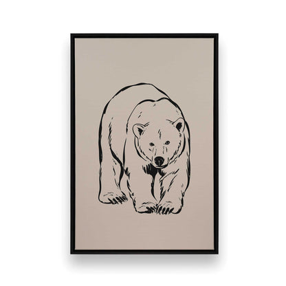 [Color:Satin Black], Picture of art in a Satin Black frame