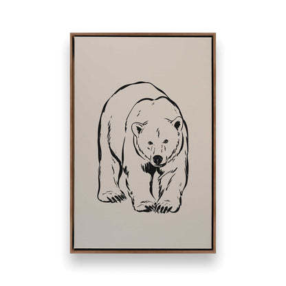 [Color:Walnut], Picture of art in a Walnut frame