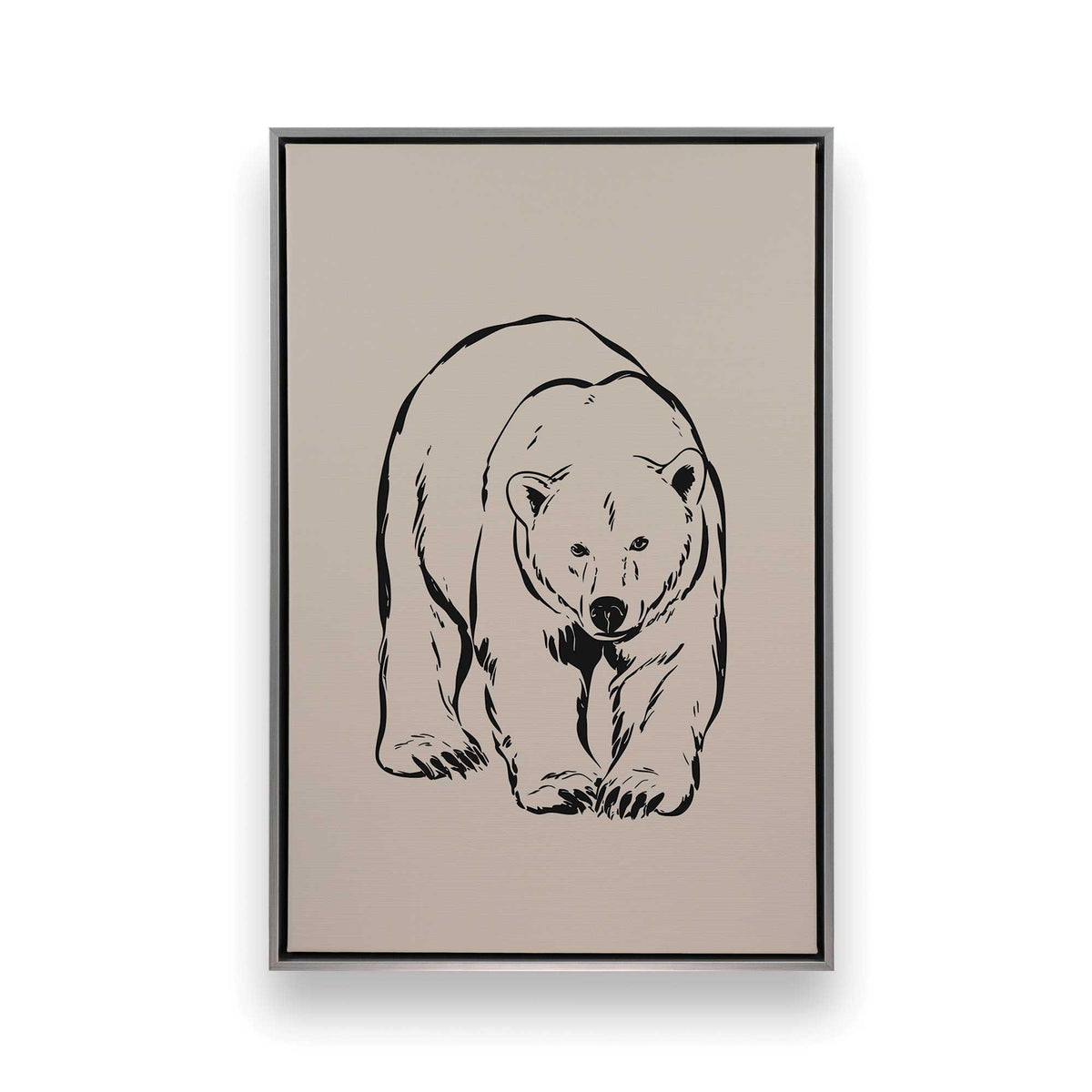 [Color:Polished Chrome], Picture of art in a Polished Chrome frame