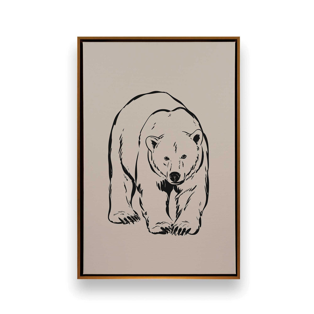 [Color:Polished Gold], Picture of art in a Polished Gold frame