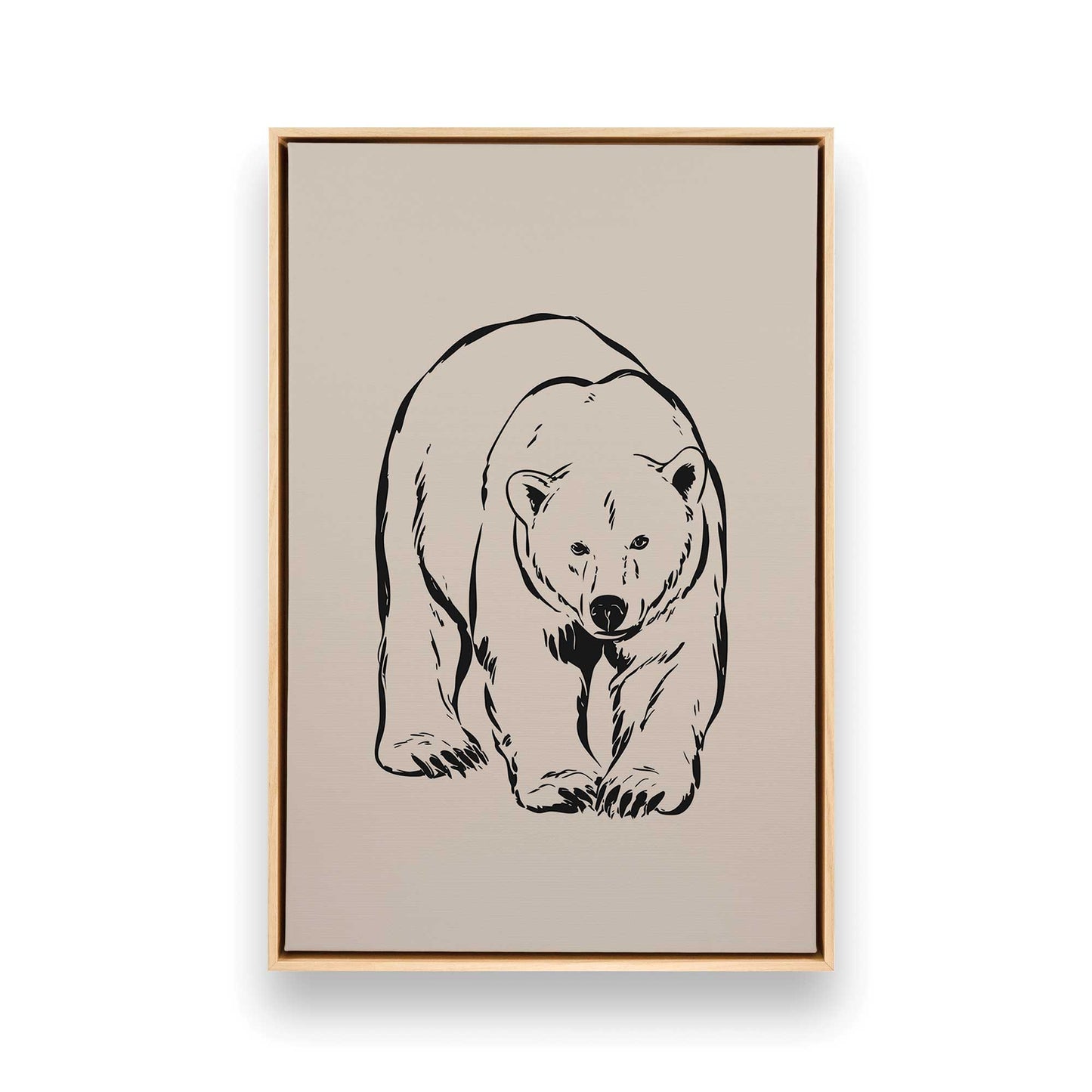 [Color:American Maple], Picture of art in a American Maple frame