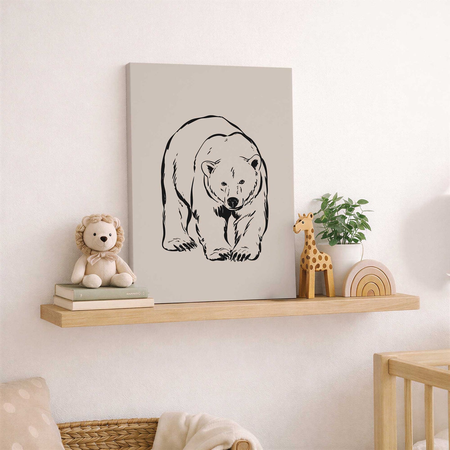 Picture of art in a room