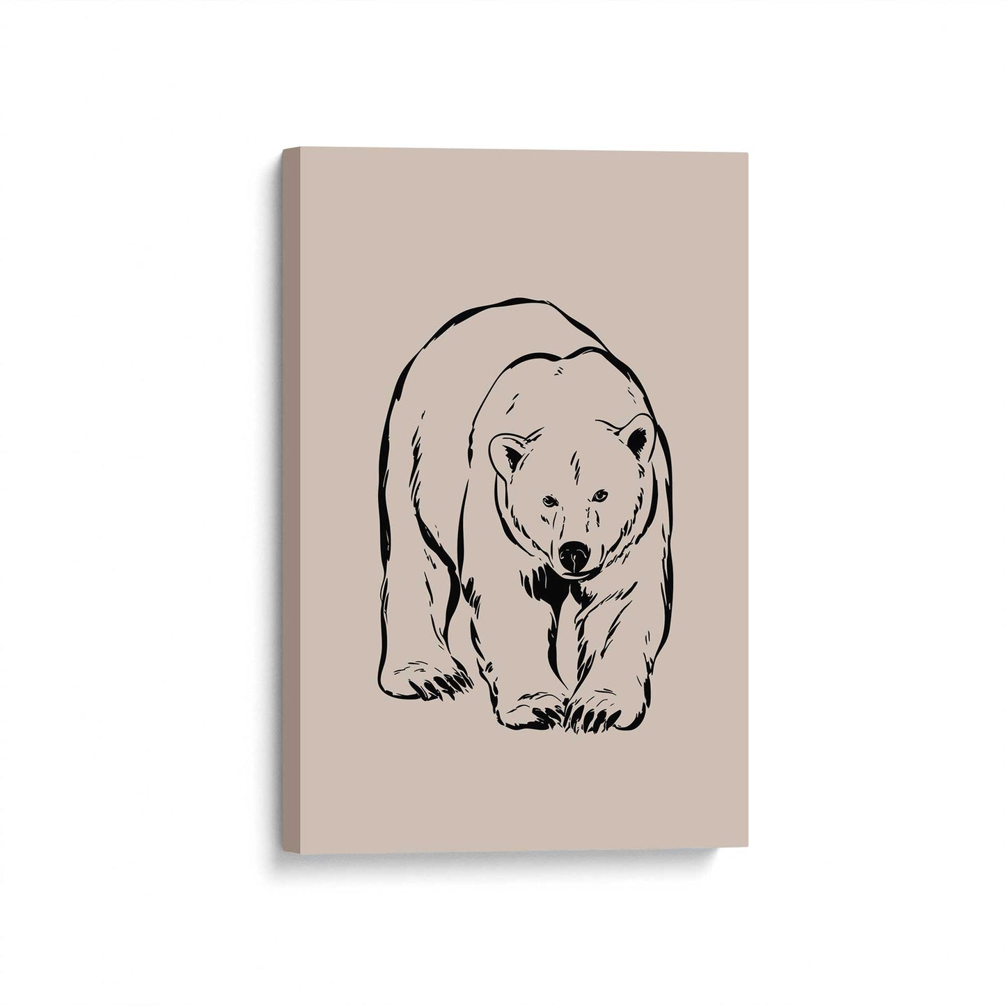 [Color:Stretched Canvas], Picture of art at an angle