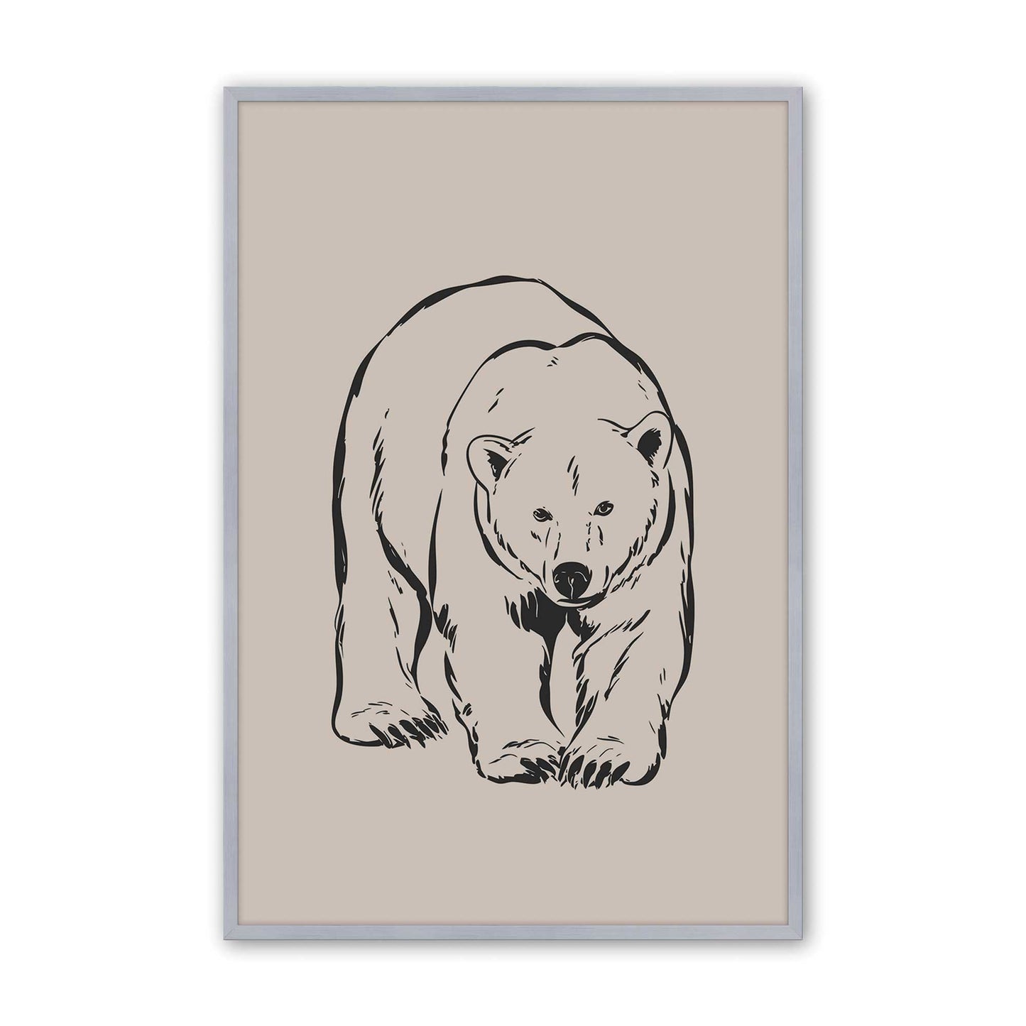 [Color:Polished Chrome], Picture of art in a Polished Chrome frame