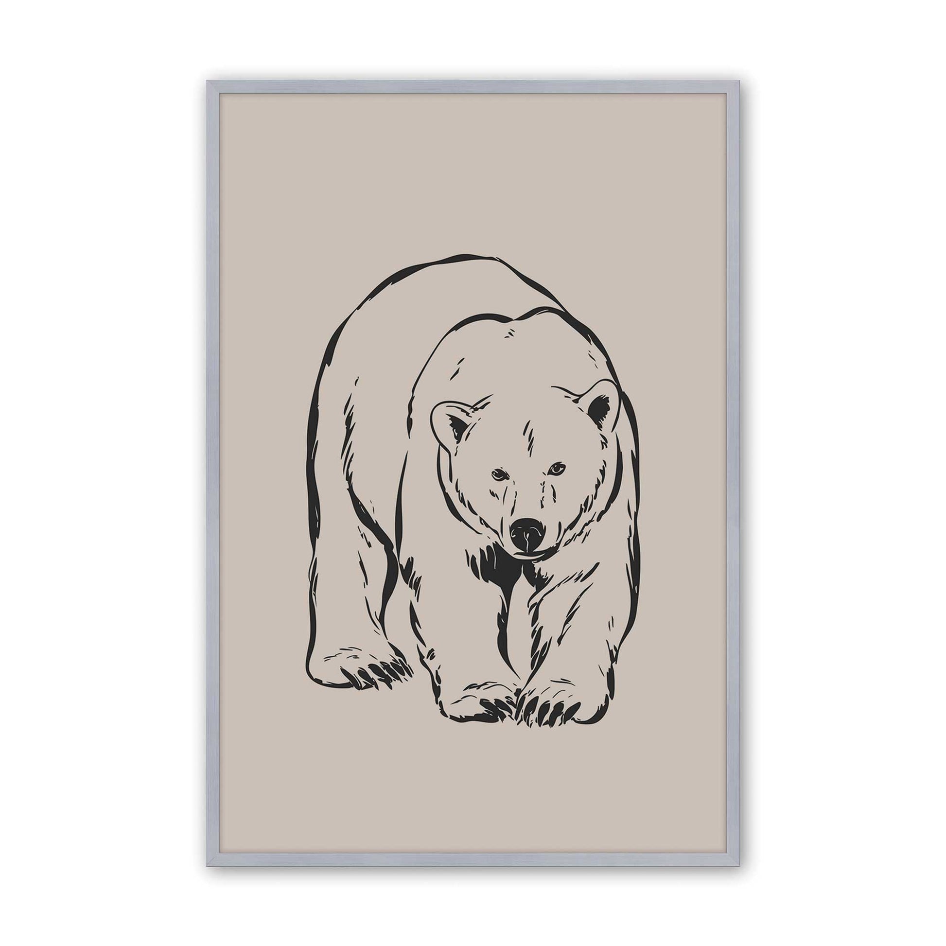 [Color:Polished Chrome], Picture of art in a Polished Chrome frame