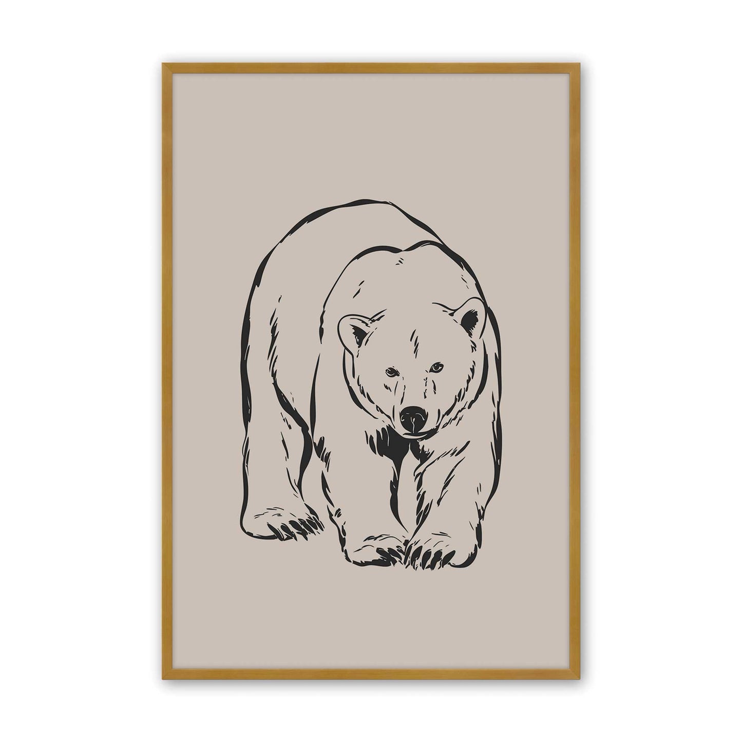 [Color:Polished Gold], Picture of art in a Polished Gold frame