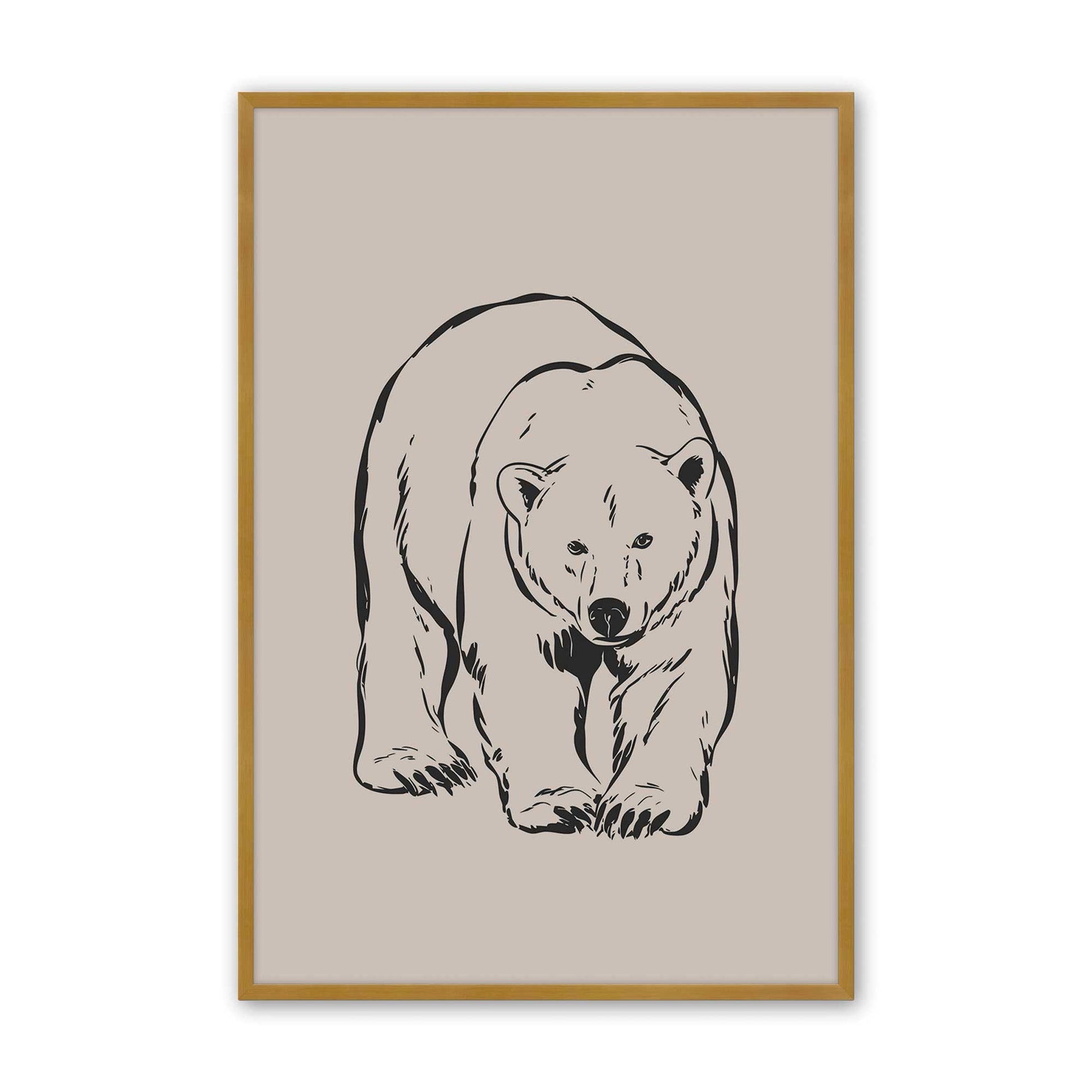 [Color:Polished Gold], Picture of art in a Polished Gold frame