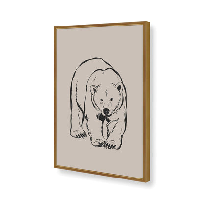[Color:Polished Gold], Picture of art in a Polished Gold frame of the corner