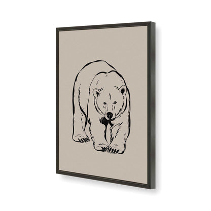 [Color:Satin Black], Picture of art in a Satin Black frame of the corner